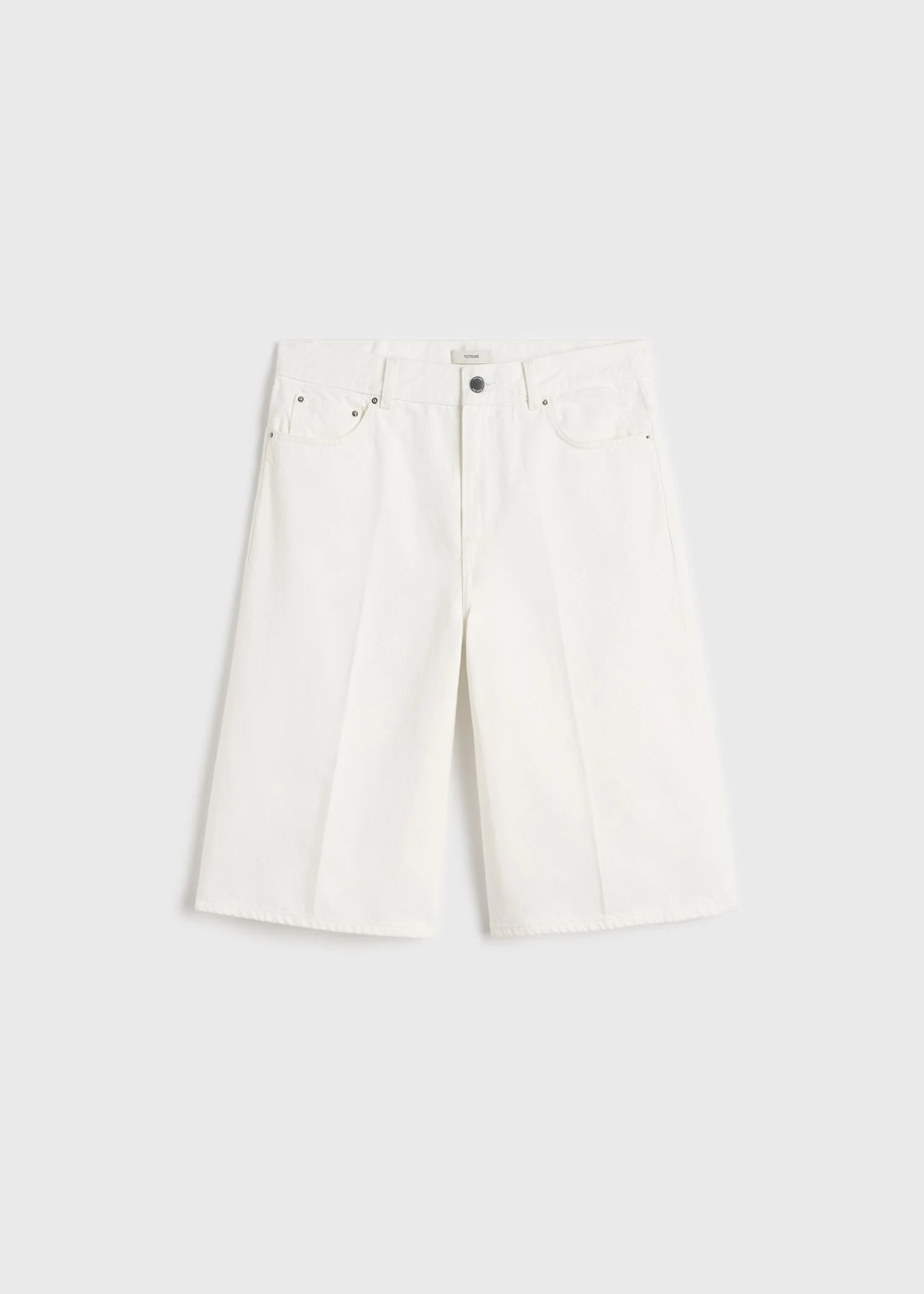Denim board shorts white - 1