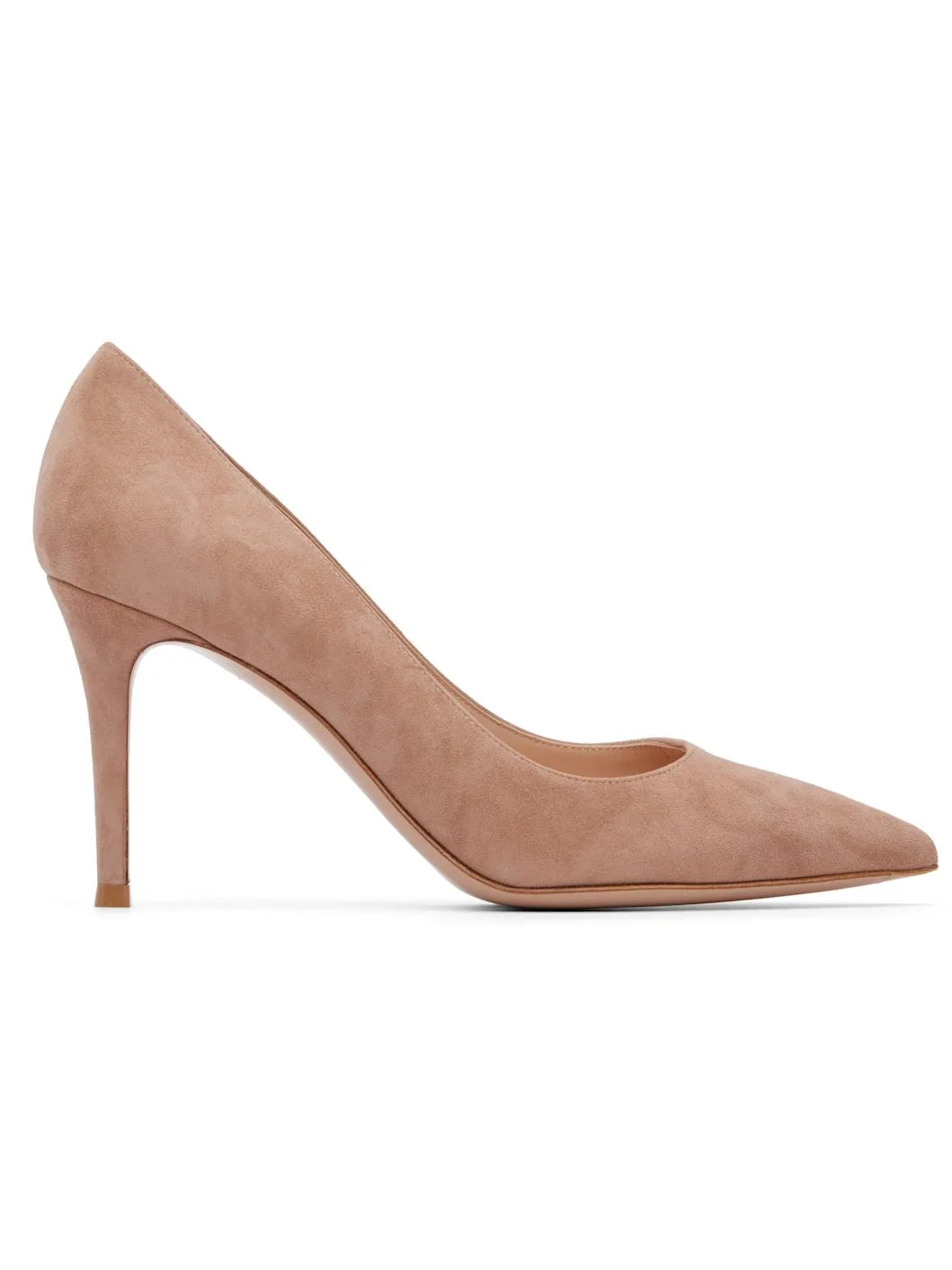 Beige Gianvito 85 Heels - 1
