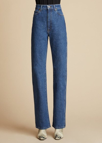 KHAITE The Danielle Stretch Jean in Montgomery outlook