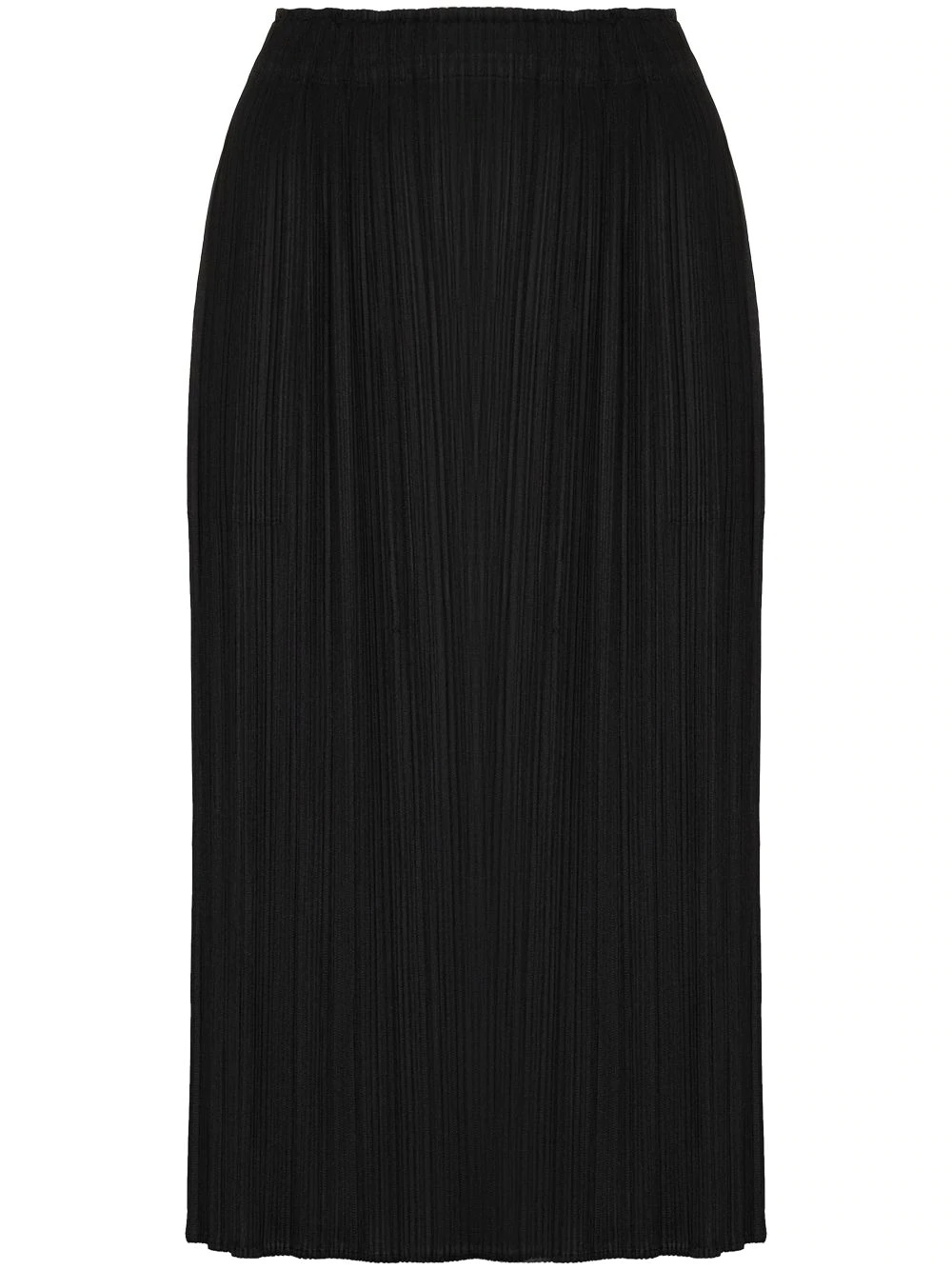 plissé midi skirt - 1