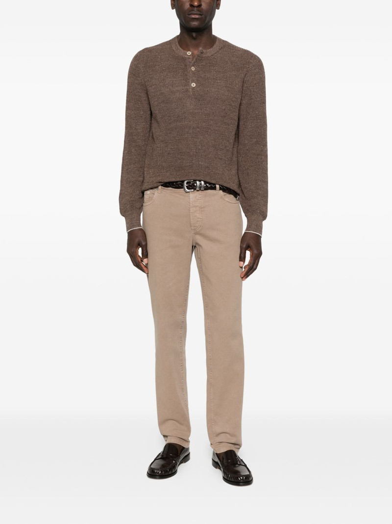 Brunello Cucinelli five-pocket jeans outlook