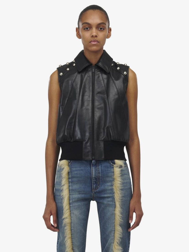 Studded Leather Vest 1