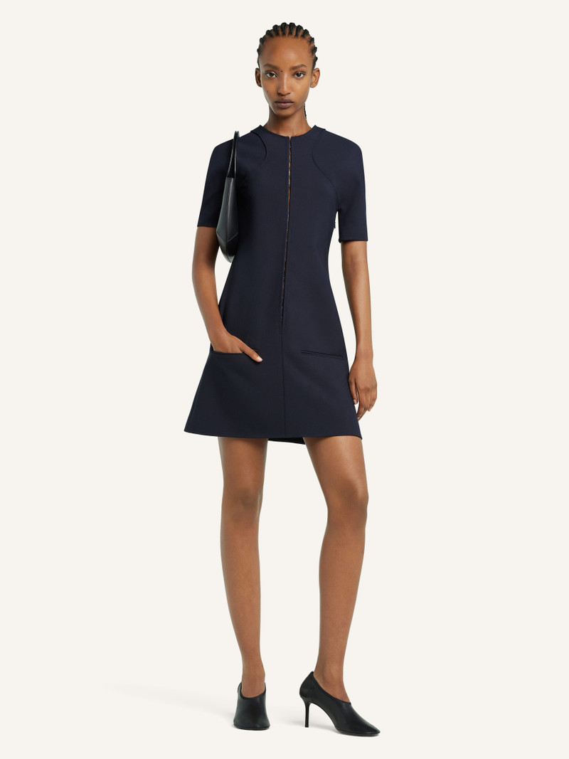 courrèges MINI A-LINE SCUBA DRESS outlook