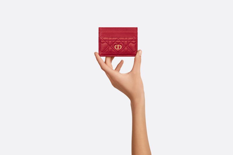 Dior Caro Five-Slot Card Holder 5