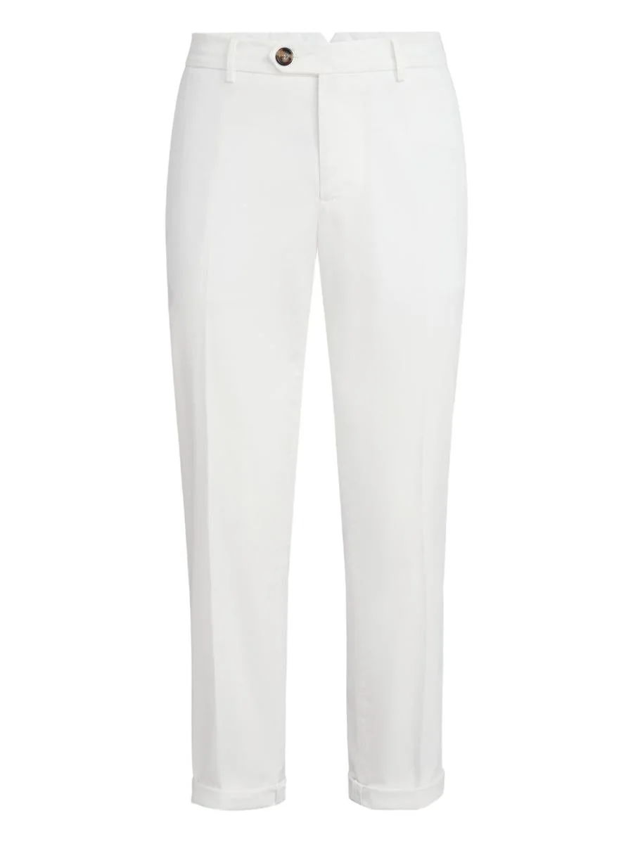 Brunello Cucinelli Cotton Trousers - 1