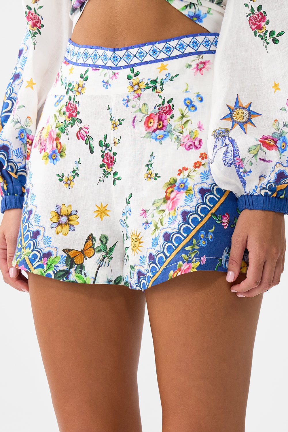 WIDE WAISTBAND SHORT - 5