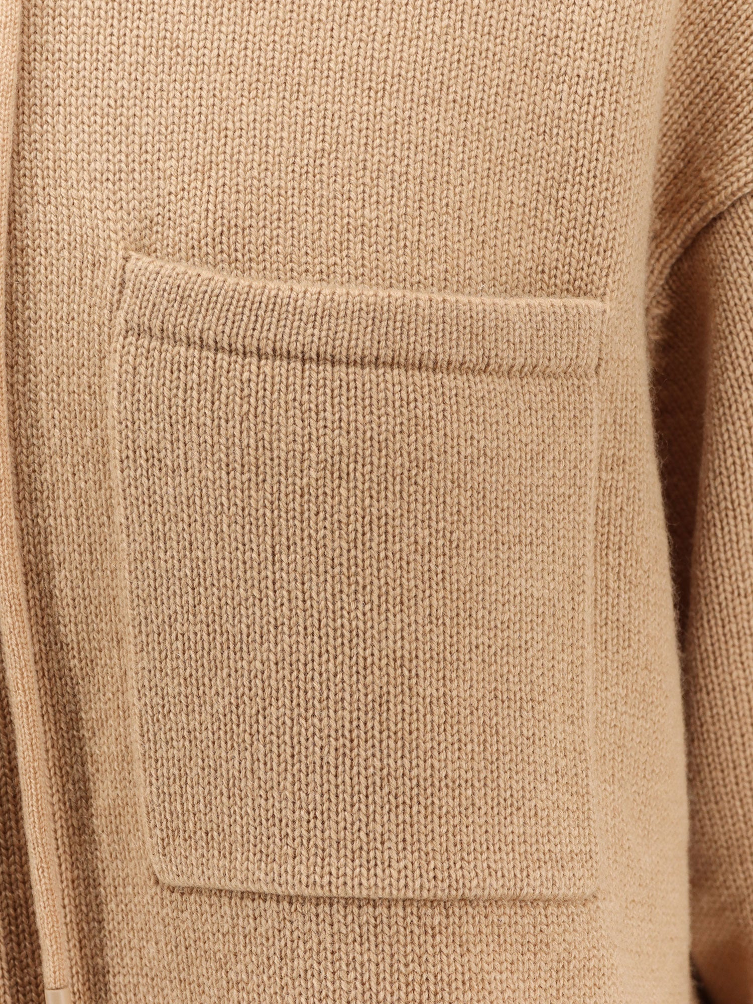 Max Mara Liana Wool And Cashmere Hooded Sweater - 3
