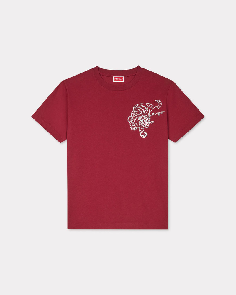 'KENZO Star Tiger' embroidered loose T-shirt - 1