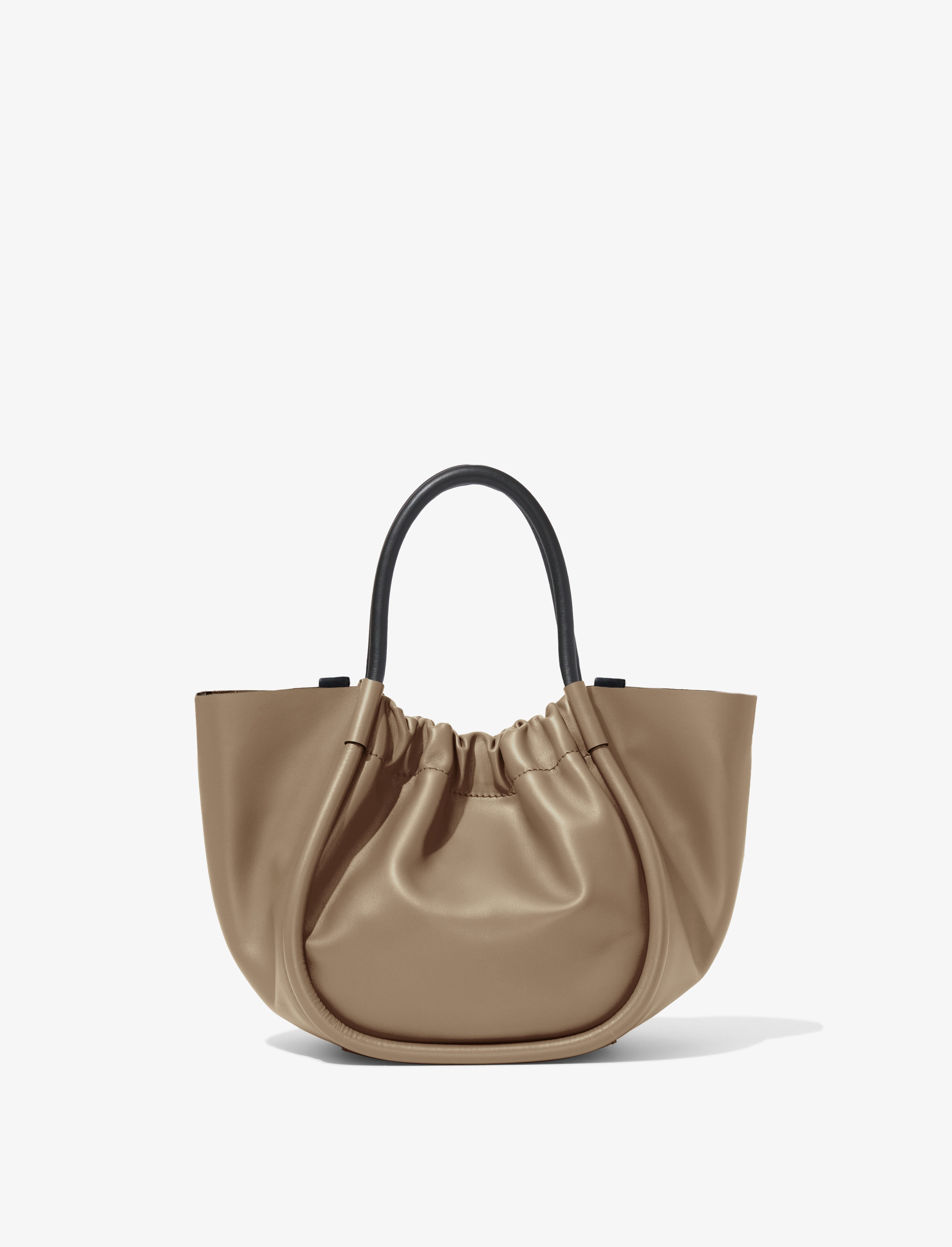 Small Ruched Crossbody Tote - 3