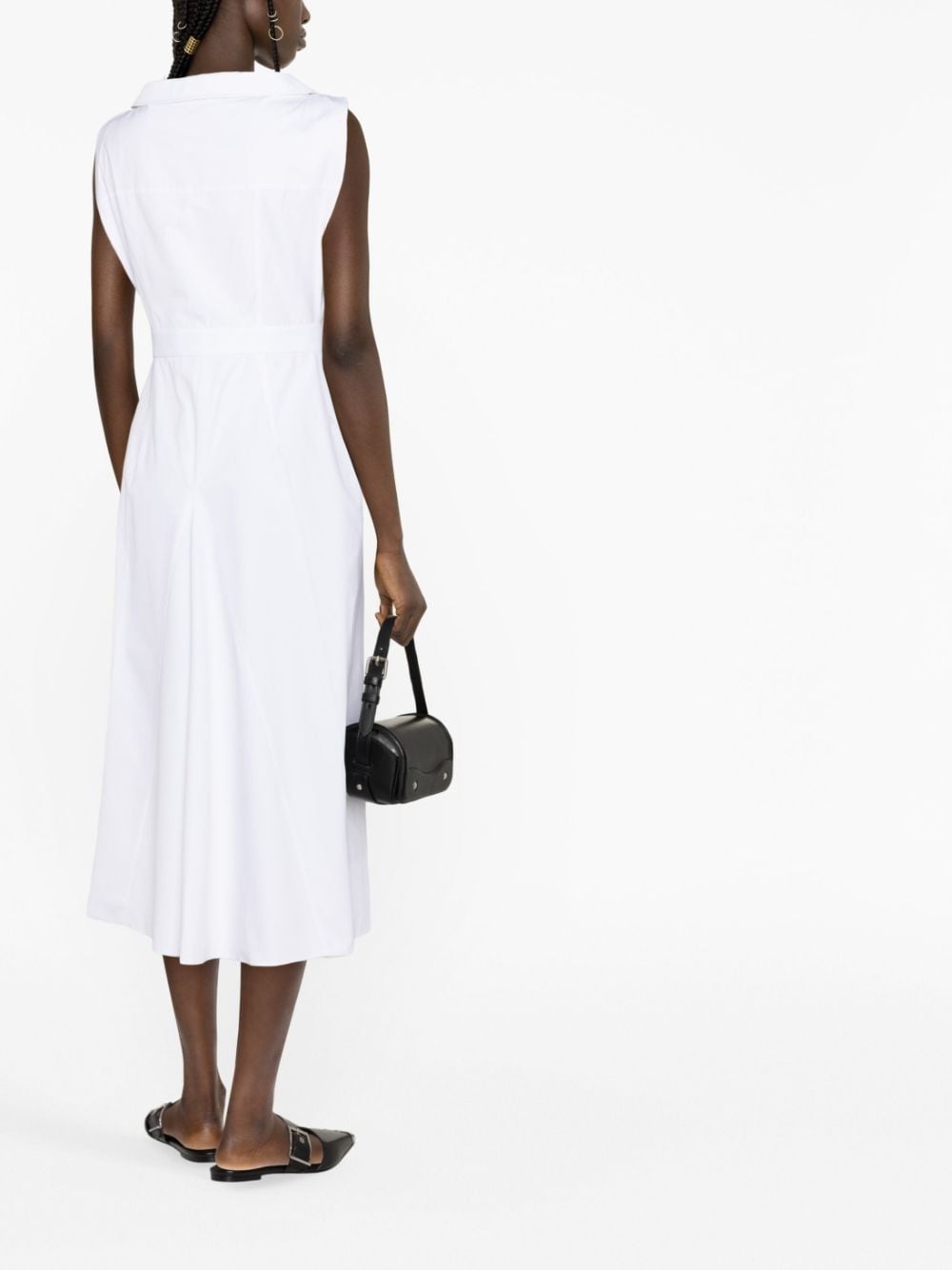 V-neck sleeveless dress - 3