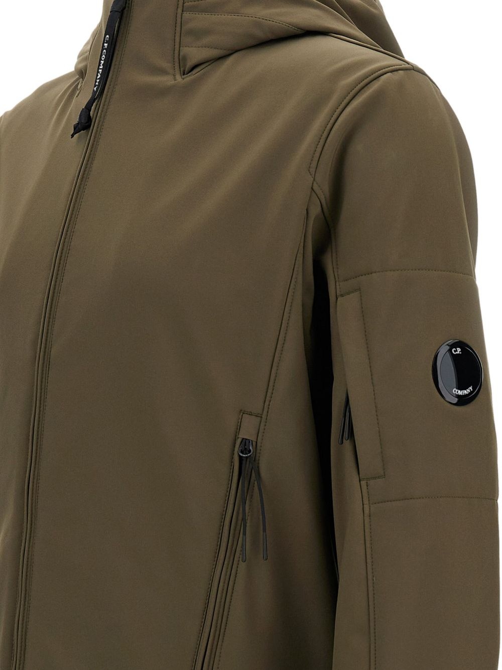 hooded zip-fastening jacket - 3
