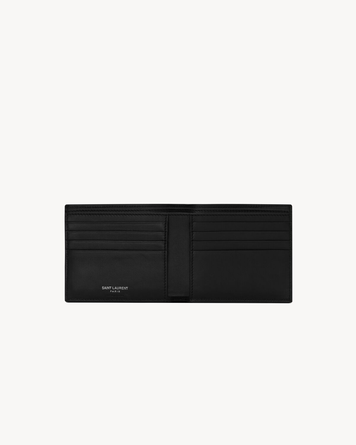 TINY CASSANDRE EAST/WEST WALLET IN CROCODILE-EMBOSSED LEATHER - 4