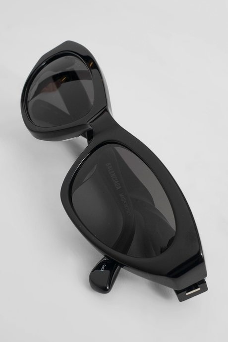 Balenciaga black twist cat sunglasses - 5