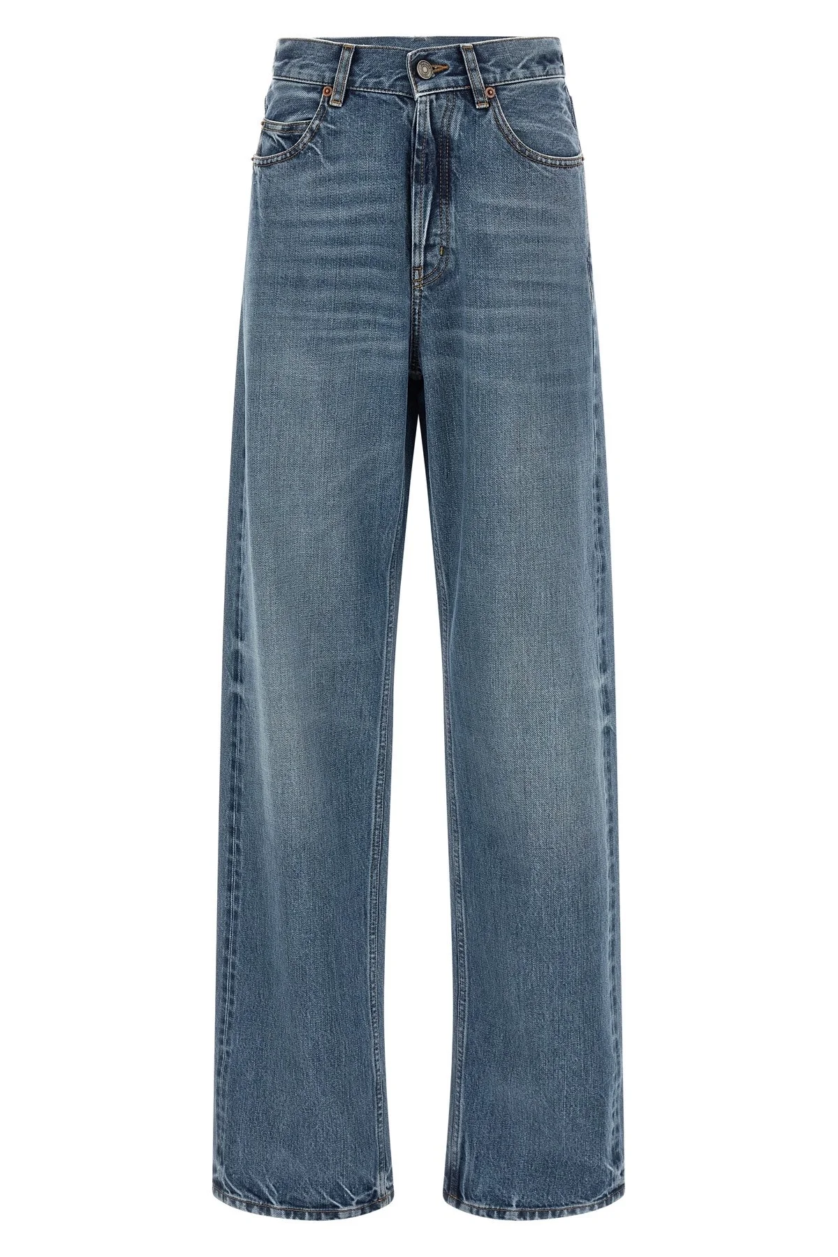 V-shaped waist jeans - 1