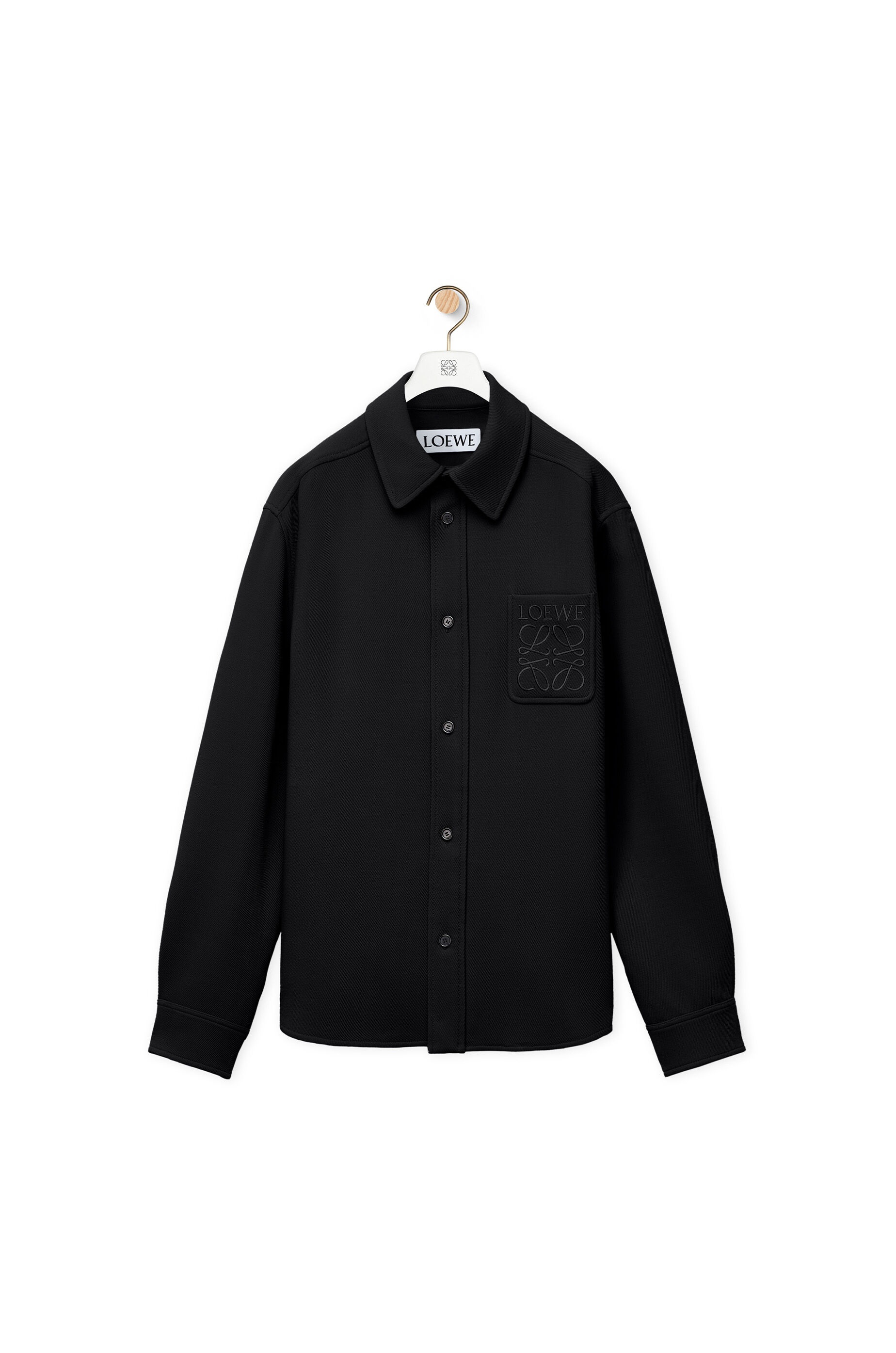 Overshirt in wool - 1