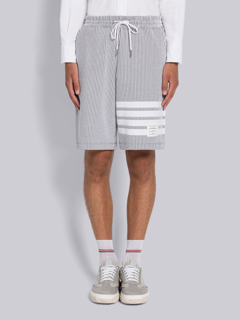 Seersucker Loopback 4-Bar Sweatshorts 1