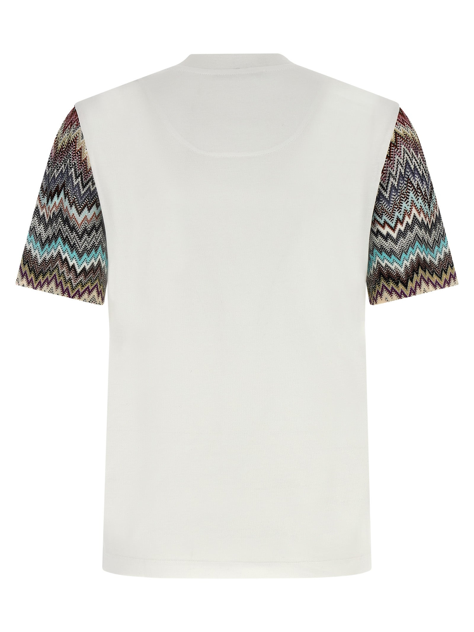 Snake Sleeve T-Shirt White - 2