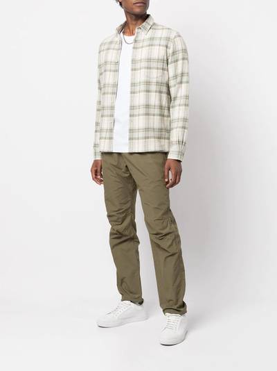 John Elliott Himalayan drawstring straight-leg trousers outlook