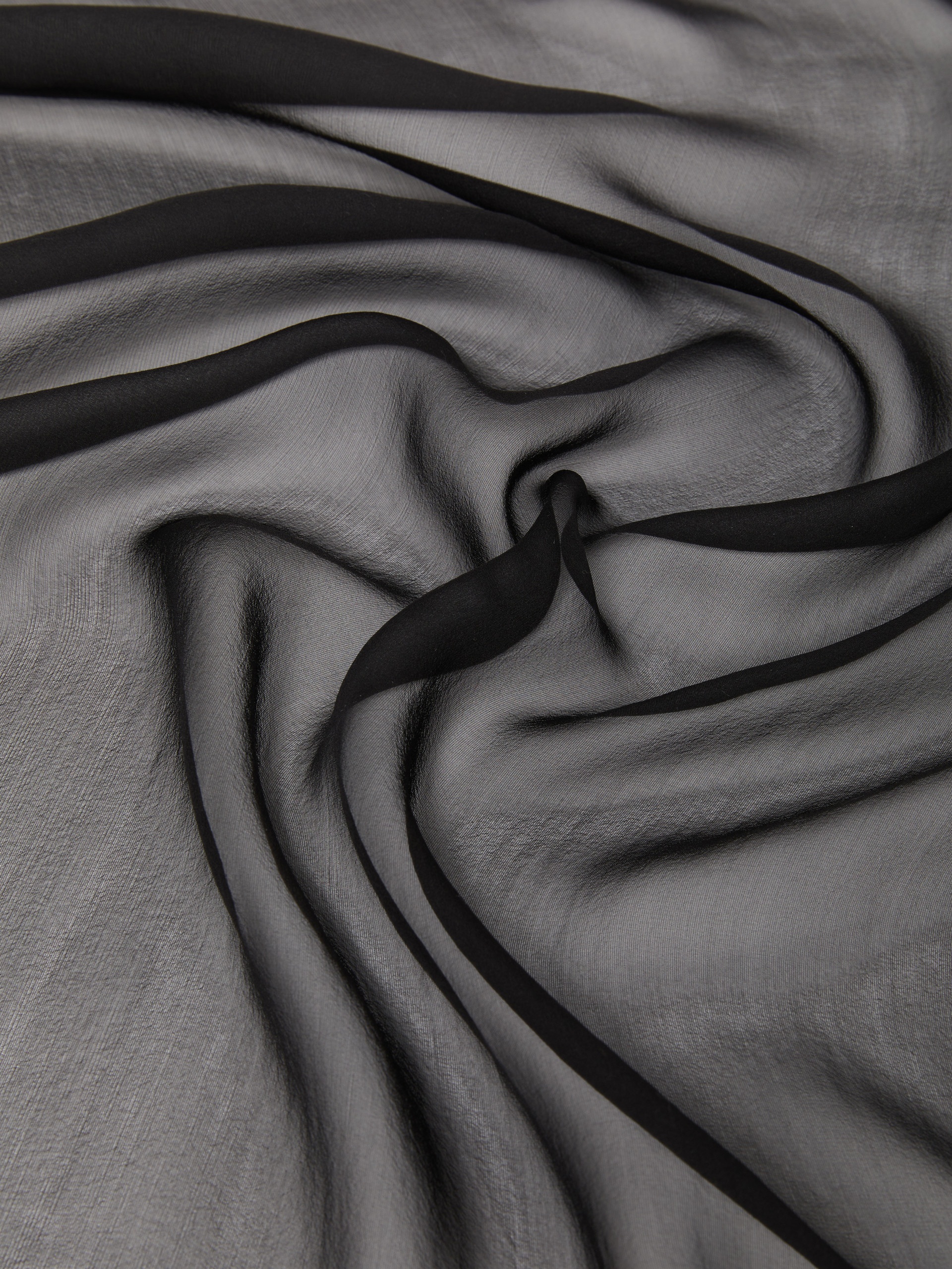 RIVERA Silk chiffon stole - 3