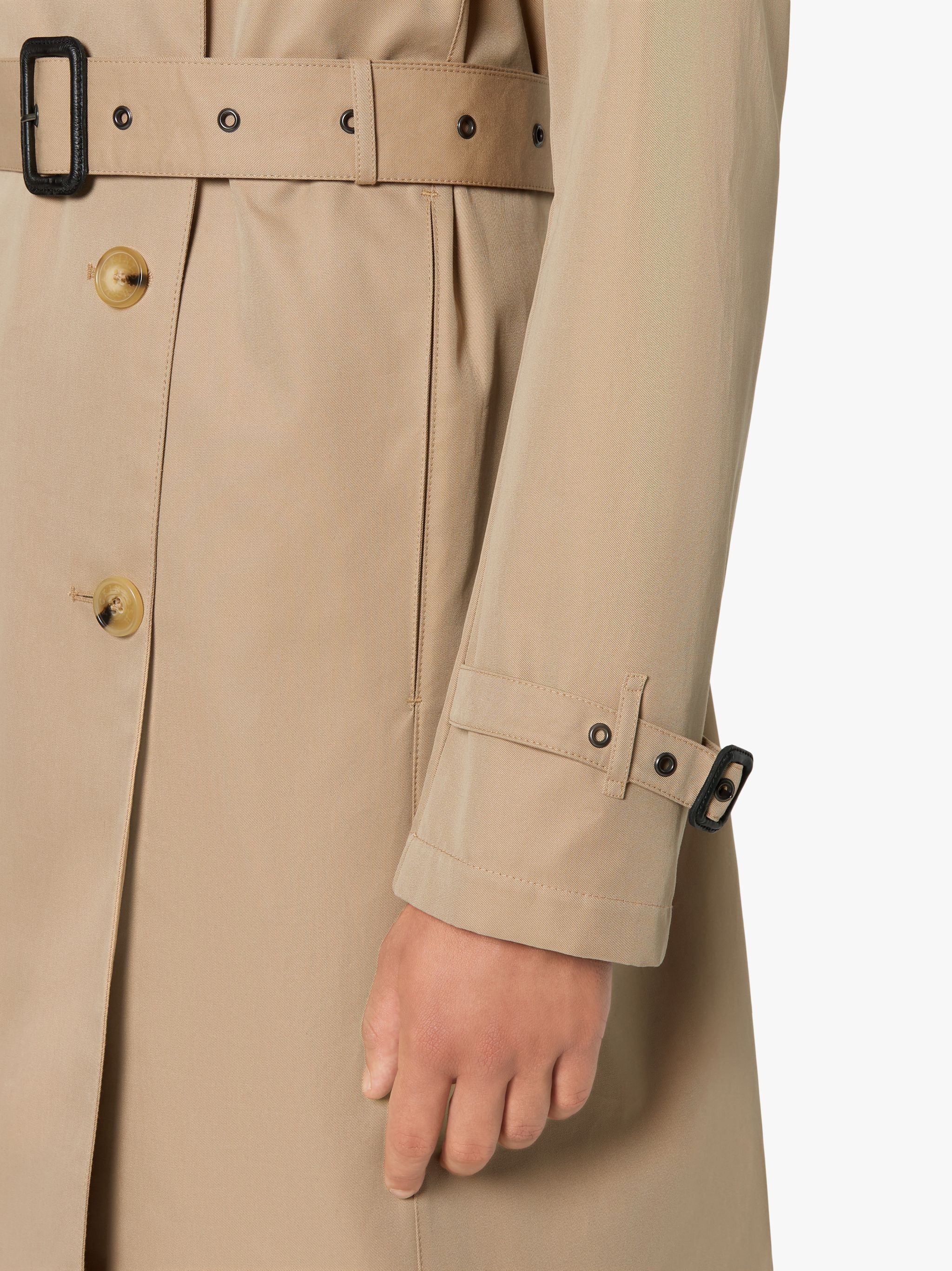 ST ANDREWS HONEY GABARDINE COTTON TRENCH COAT | GMC-101 - 5