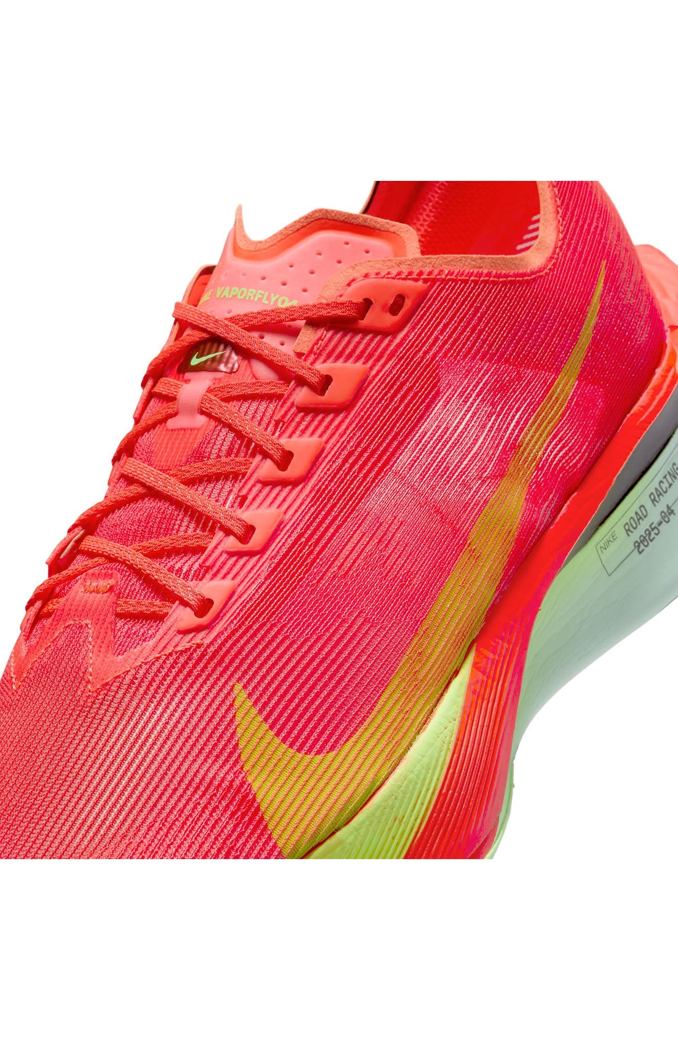 Nike ZoomX Vaporfly Next 4 Racing Shoe in 600 Brtcrm/lmblst at Nordstrom - 8