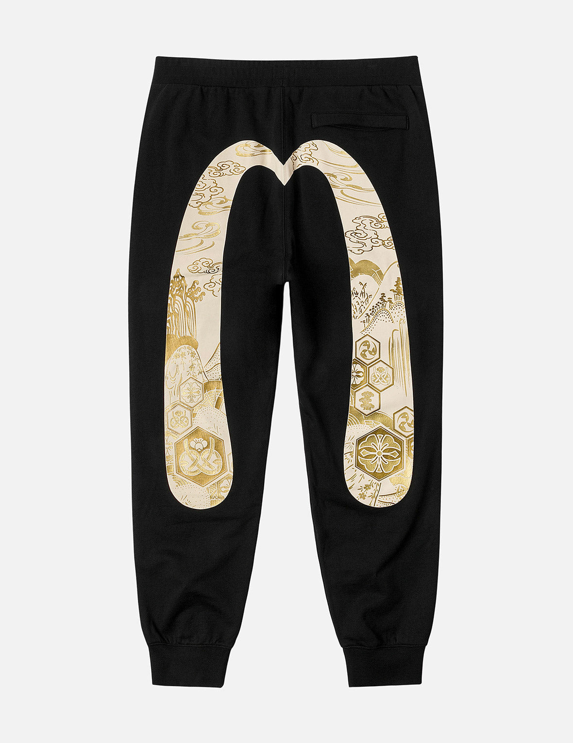 Seagull and Grateful Crane Daicock Print Regular Fit Sweatpants - 3