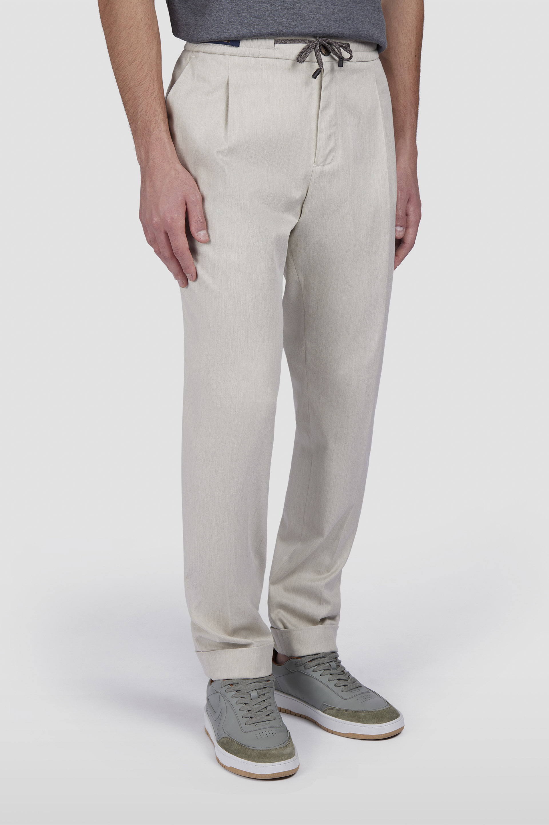 DYNAMIC WOOL CHINO TROUSERS - 6