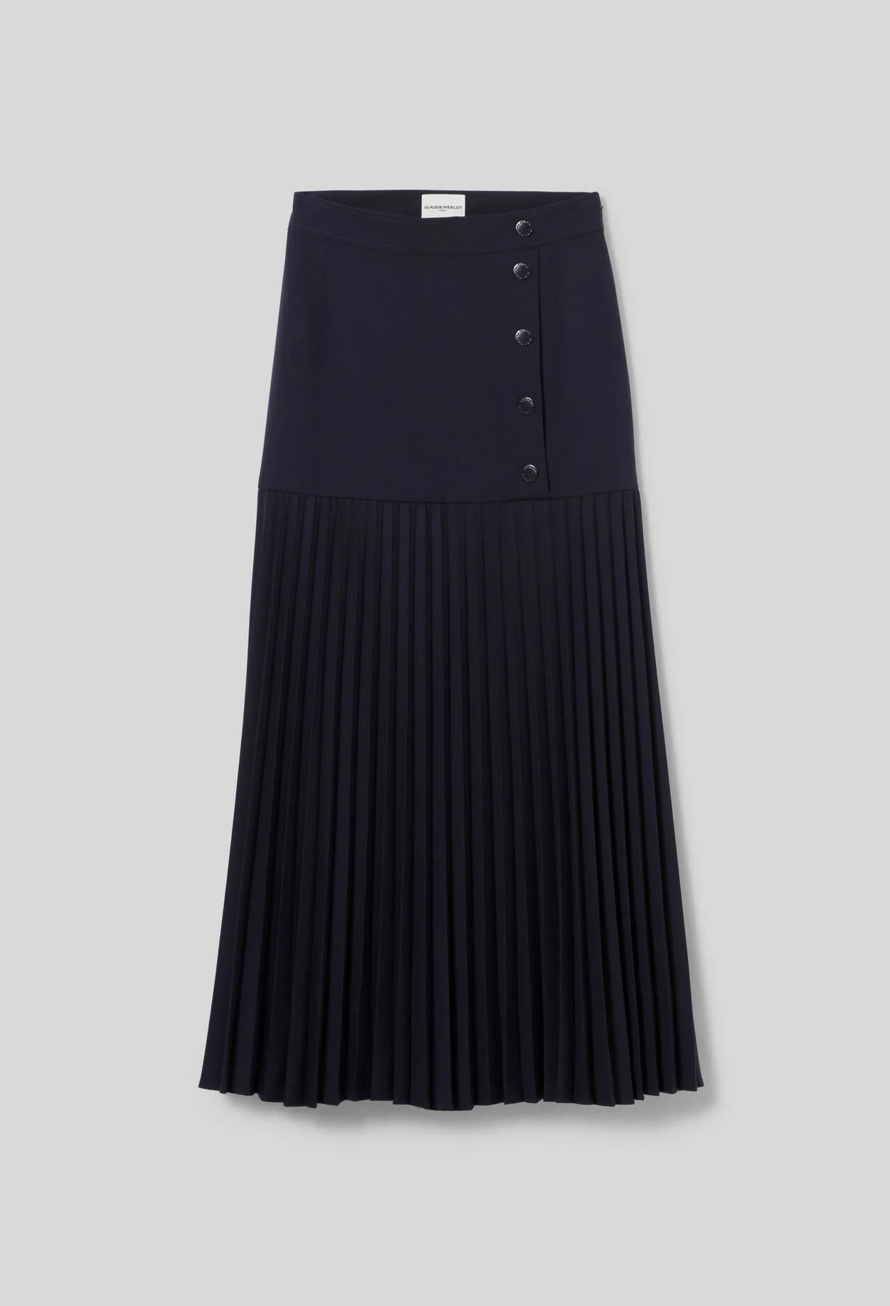 HIGH-WAISTED MAXI SKIRT - 1