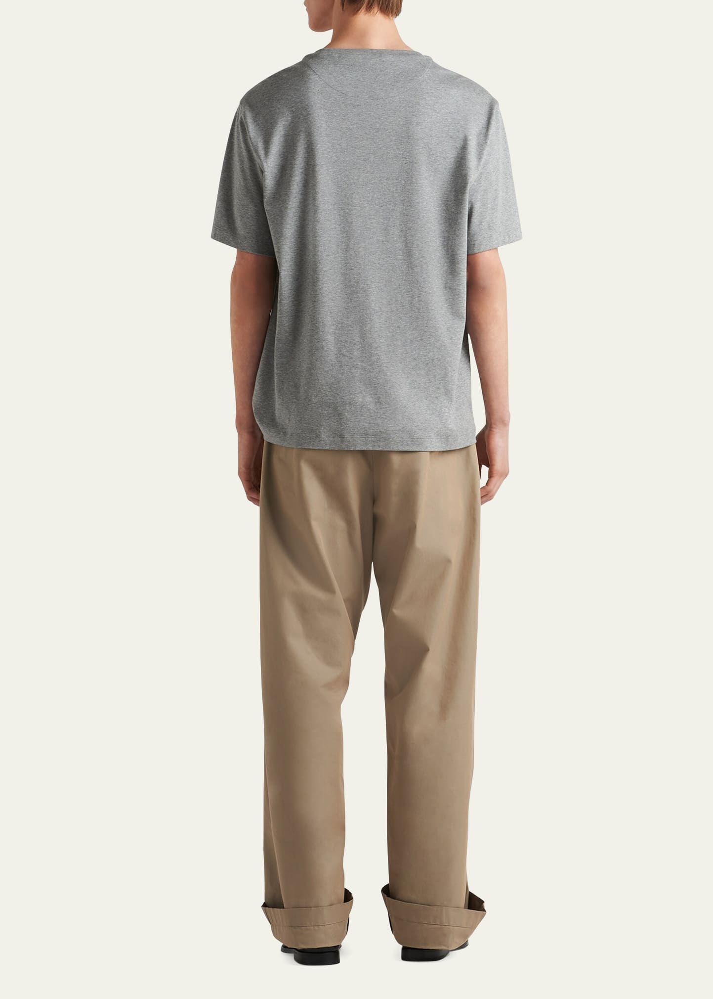 Men's Jersey Triangle Logo T-Shirt - 3