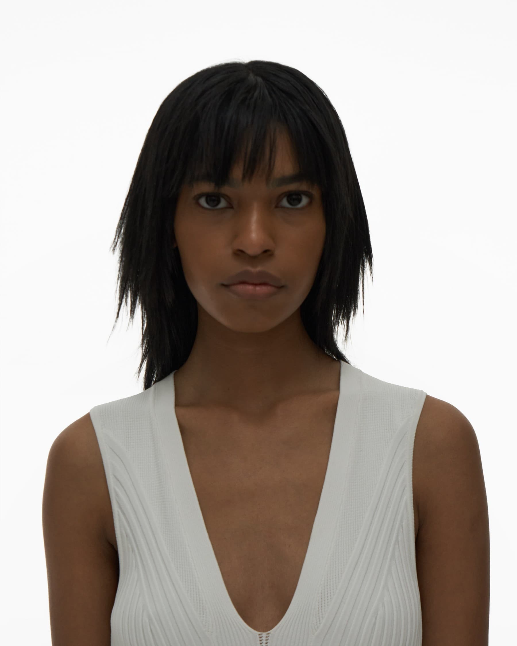 RIBBED TANK DRESS - 7