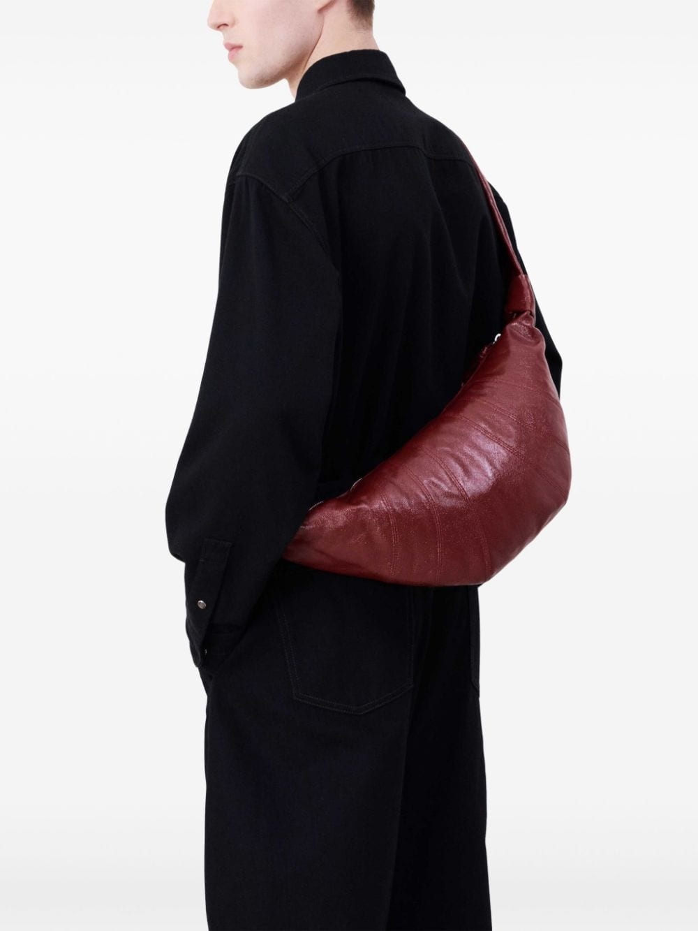 medium Croissant cotton bag - 2