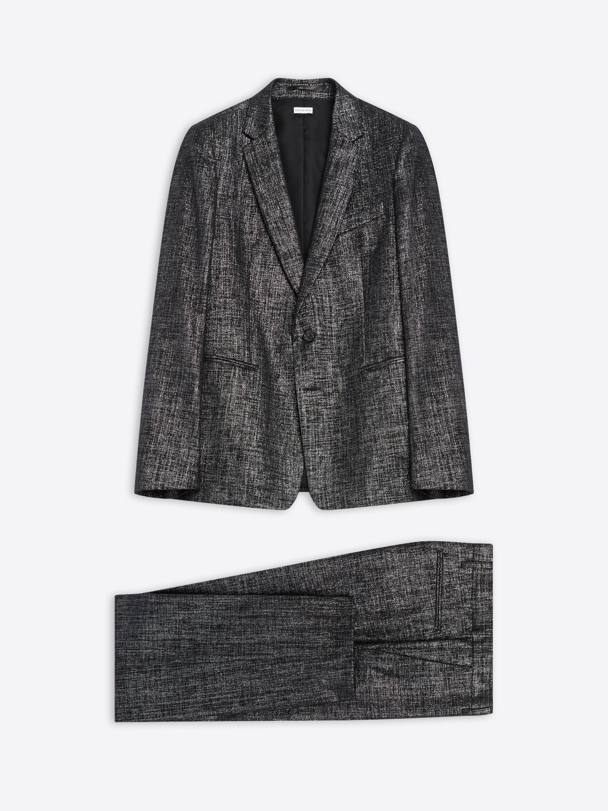 SLIM FIT GLITTER SUIT - 1