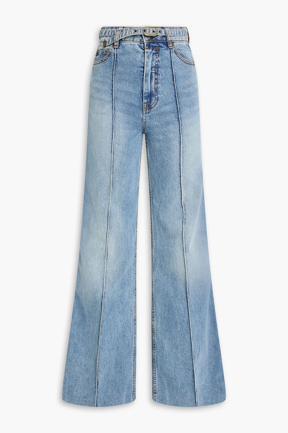High-rise wide-leg jeans - 1