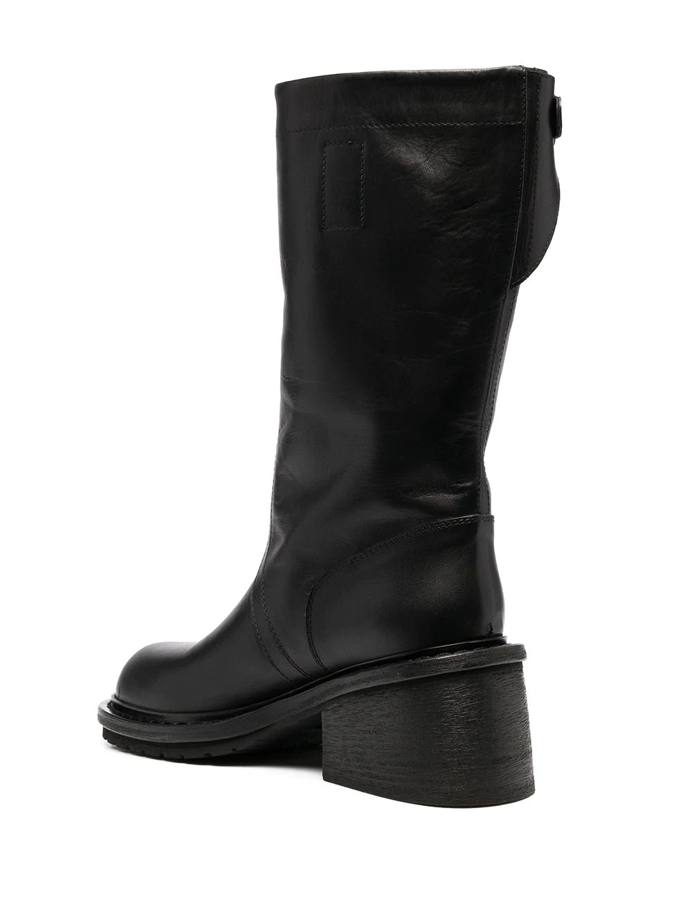 block heel calf-length boots - 3