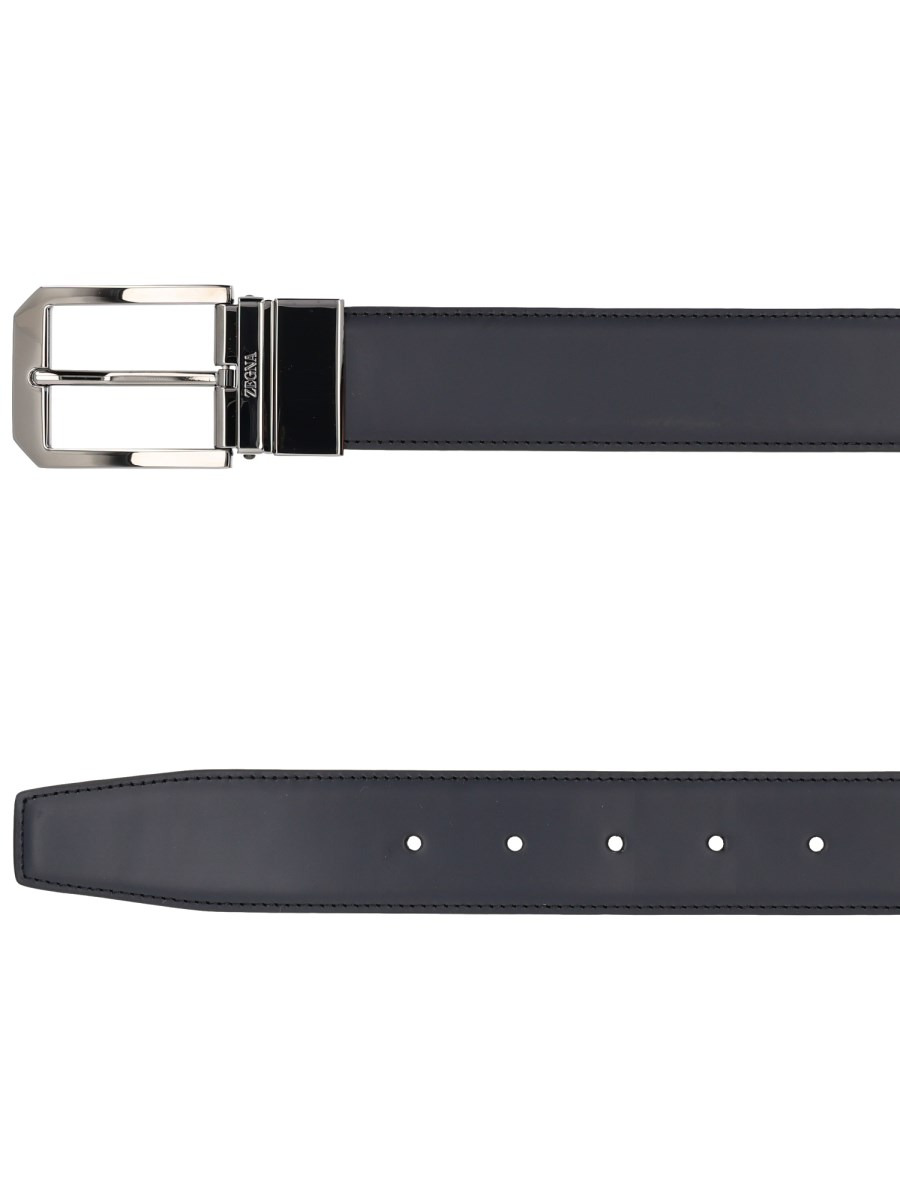REVERSIBLE LEATHER BELT - 2
