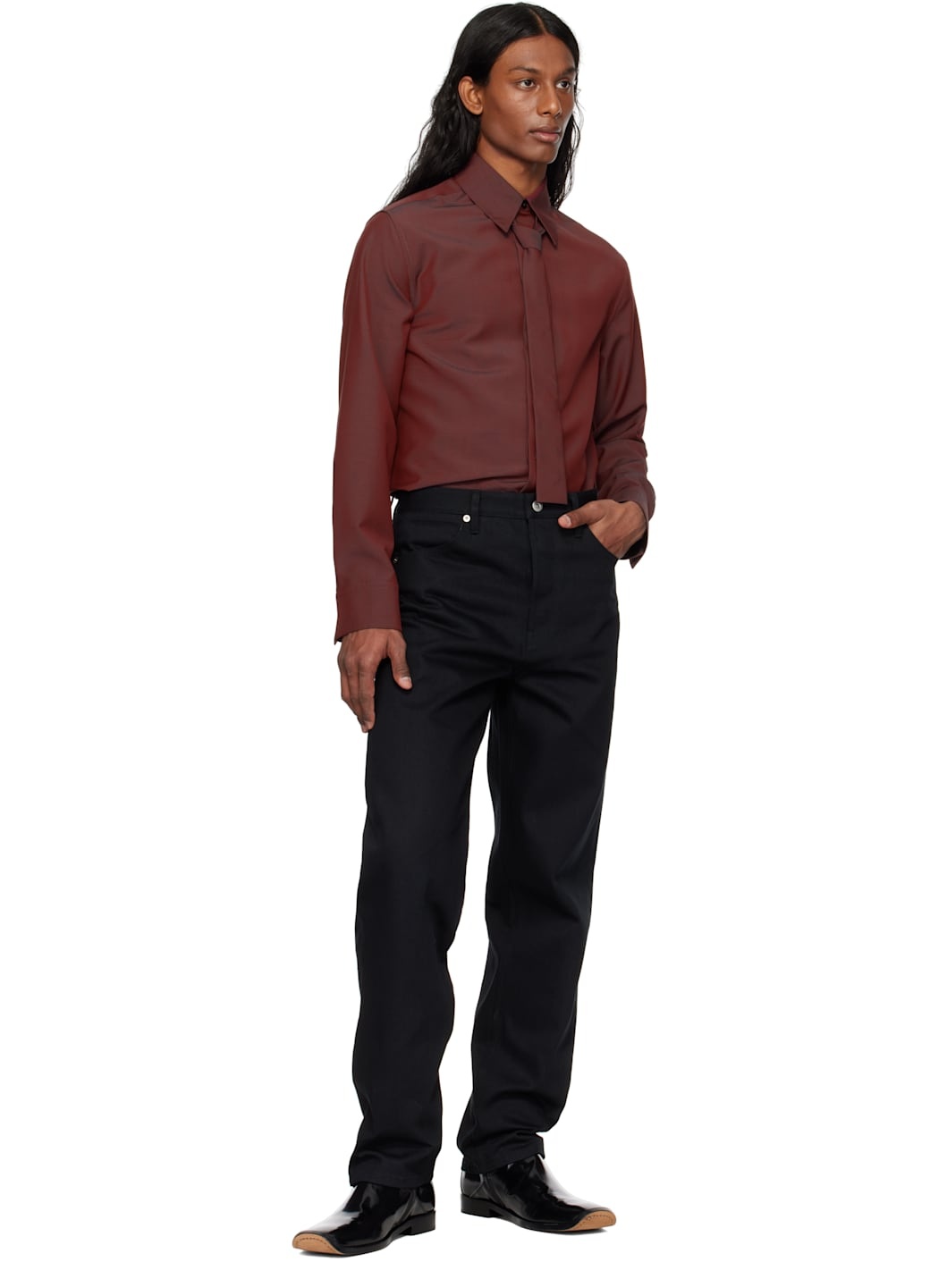 Red Tie Shirt - 5