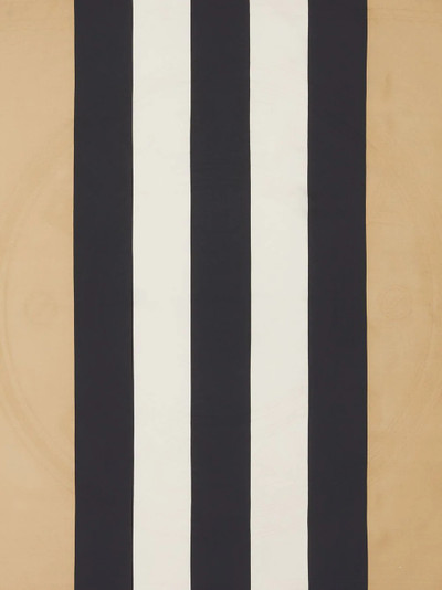 Burberry Icon Stripe-print silk scarf outlook