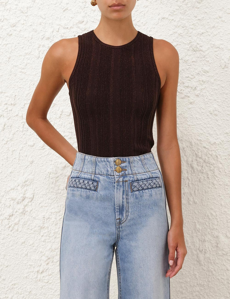 Zimmermann LUCKY METALLIC RACER TANK outlook