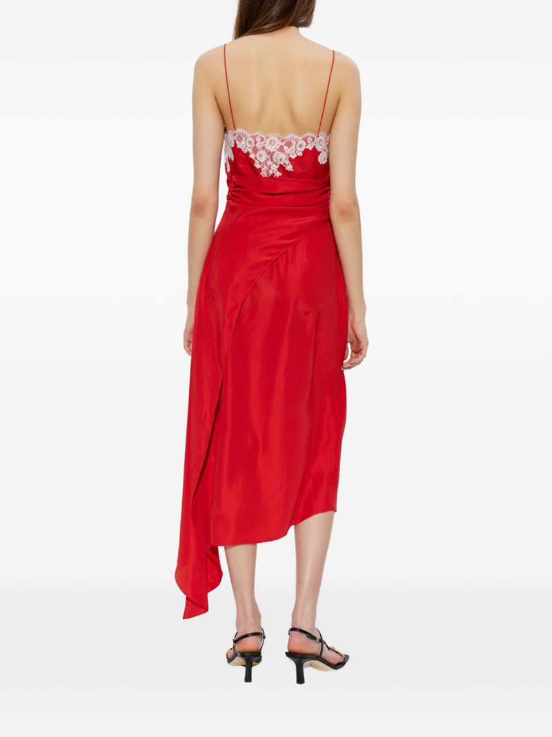 lace asymmetric midi dress 4