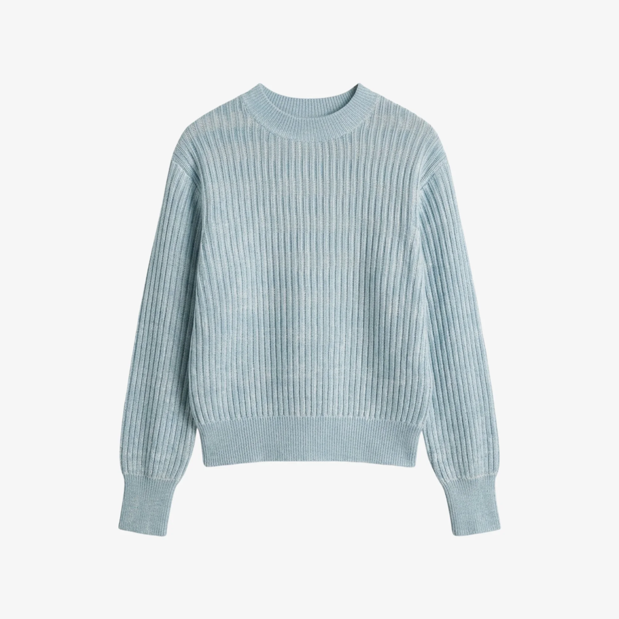 Maura Easy Luxury Sweater - Stripe Block Knit - 1