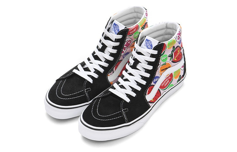 Vans Vans SK8-HI BlackWhite Strawberry Multi-Color VN0A32QG4UC outlook