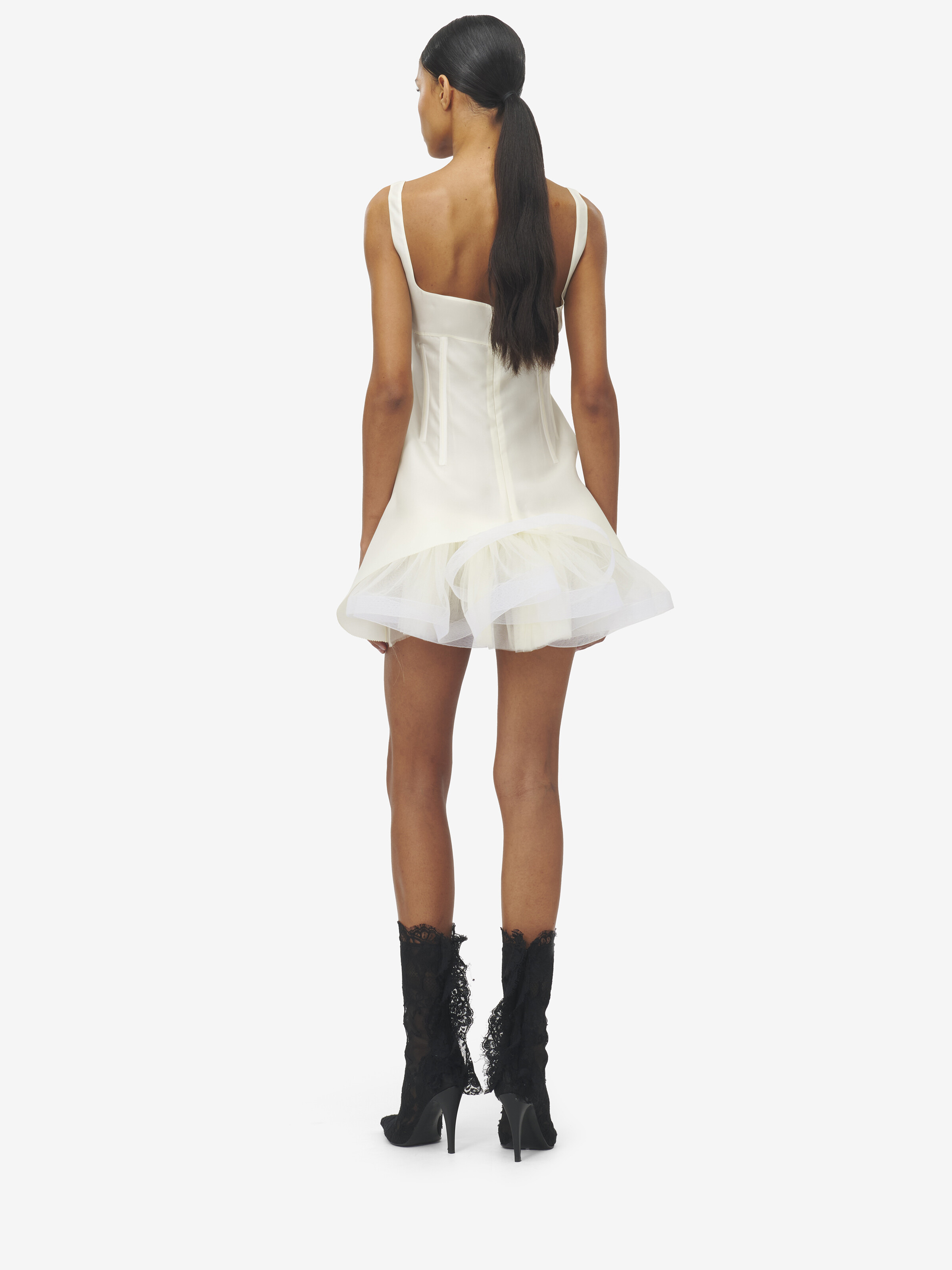 Corset Mini Dress - 4