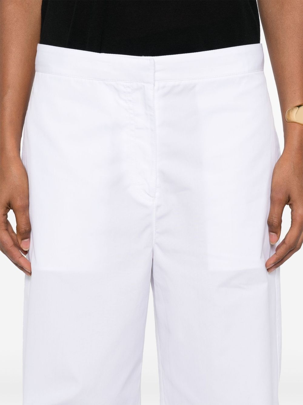 twisted-seam trousers - 5