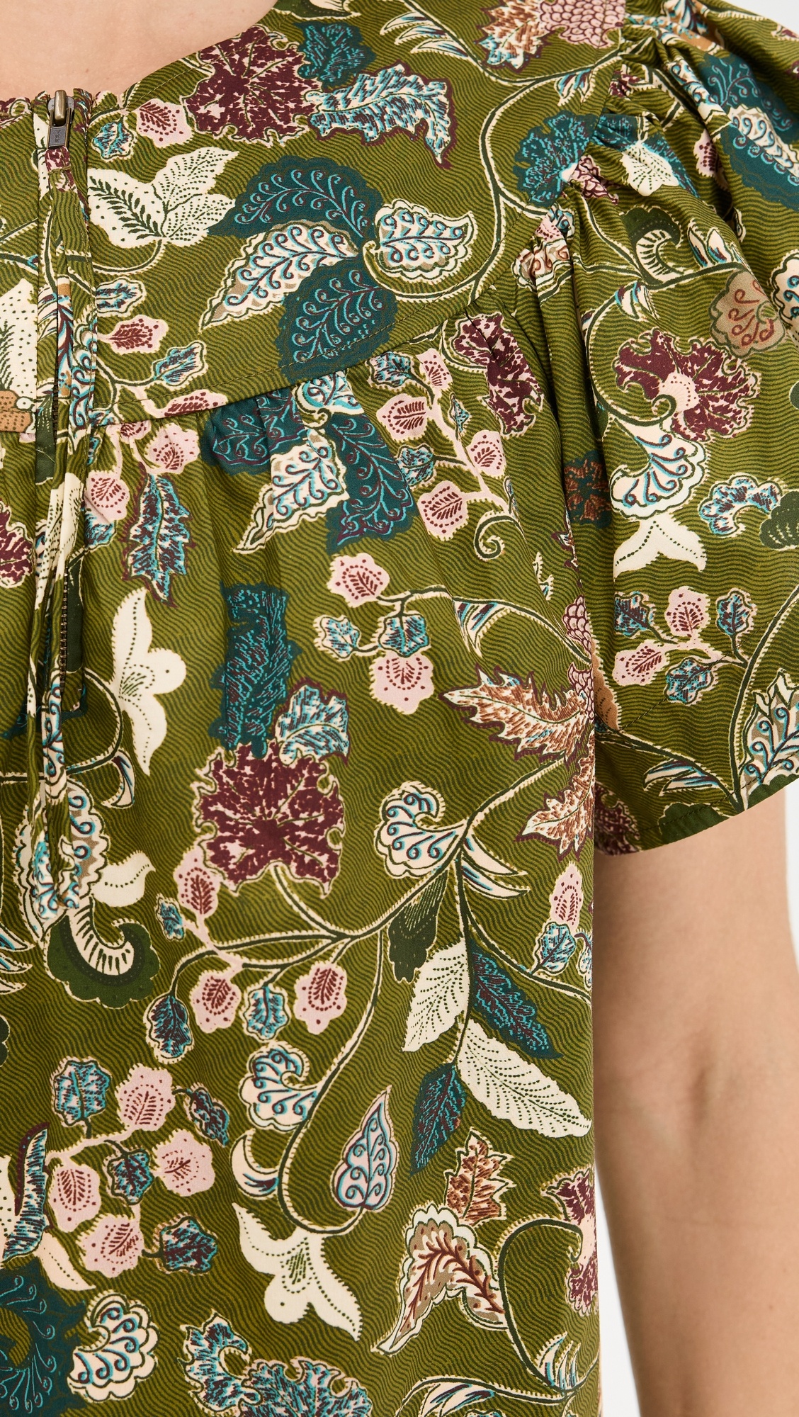 Perline Flutter Sleeve Blouse - 5