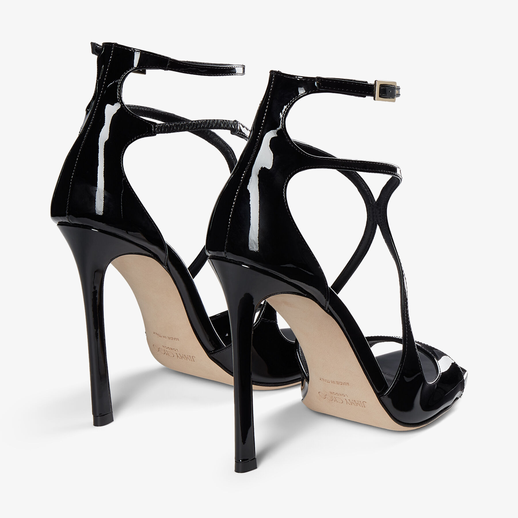 Azia 110
Black Patent Leather Sandals - 5
