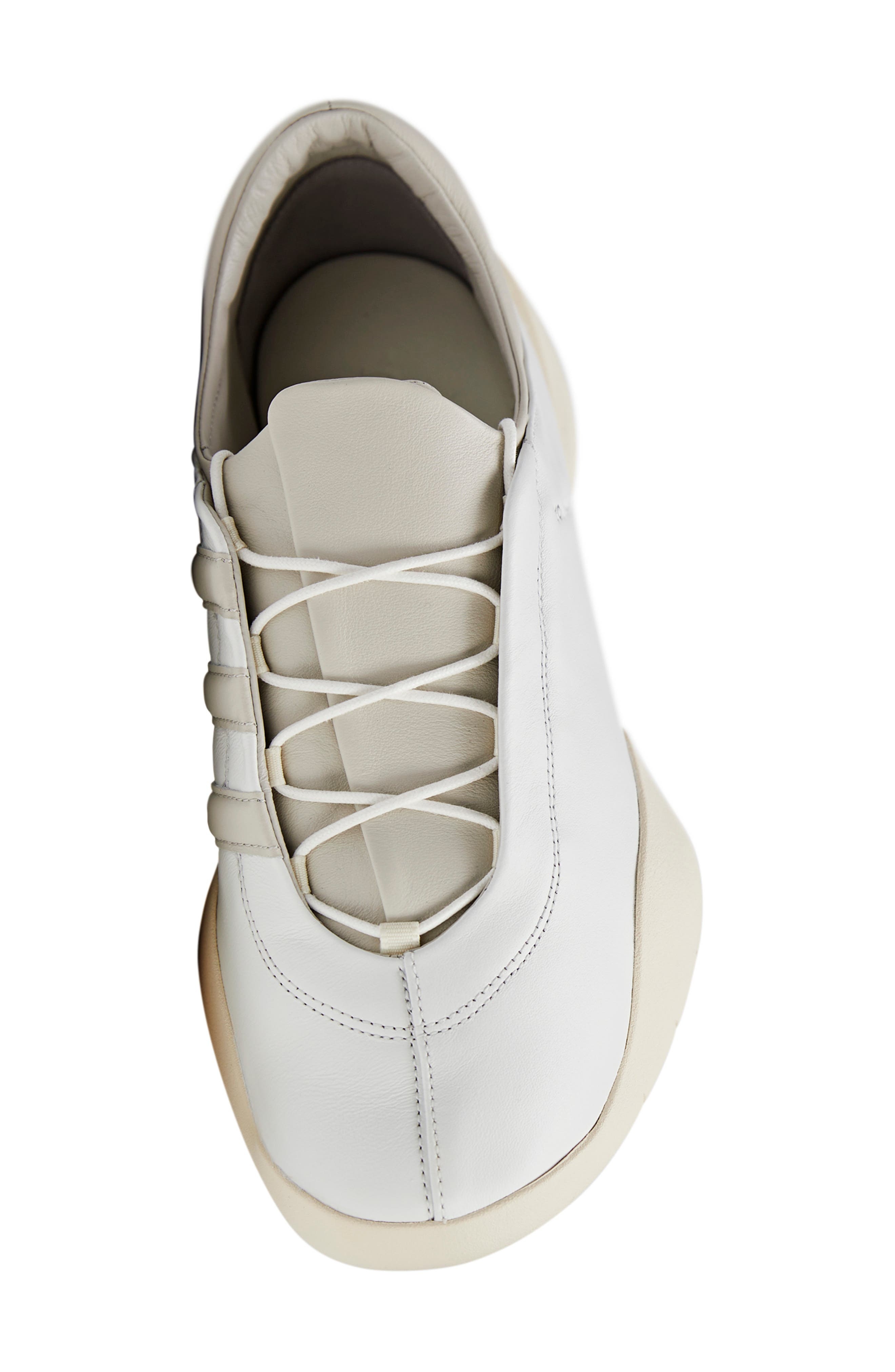Y-3 Gender Inclusive Regu Low Top Sneaker in Core White/Talc/Wonder White at Nordstrom - 4