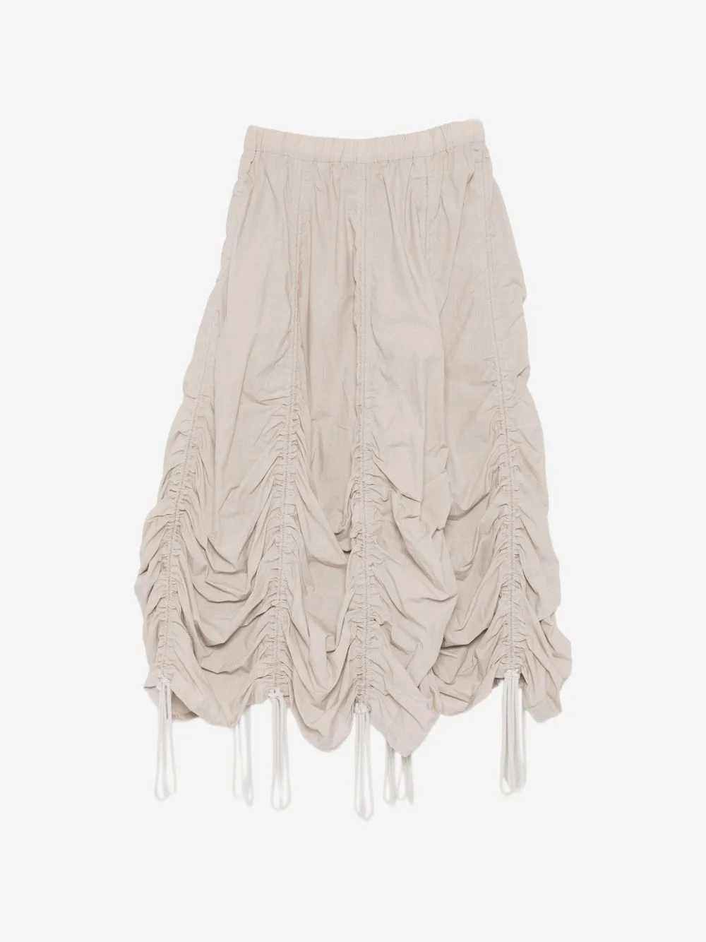 ruched drawstring skirt - 1