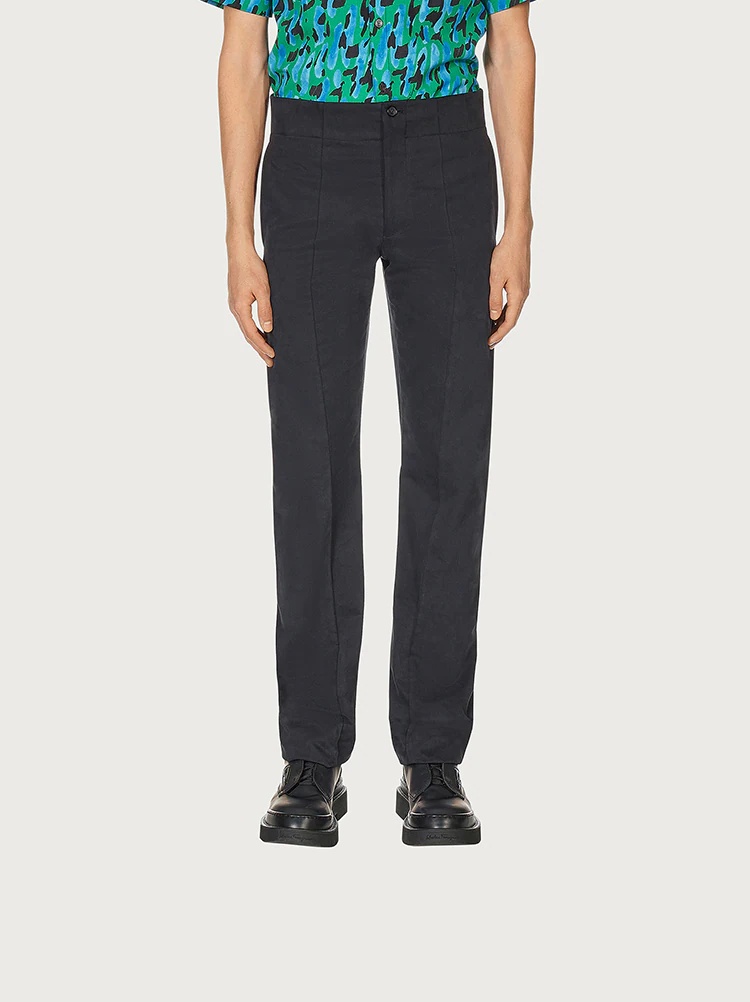 FLAT FRONT TROUSER - 2