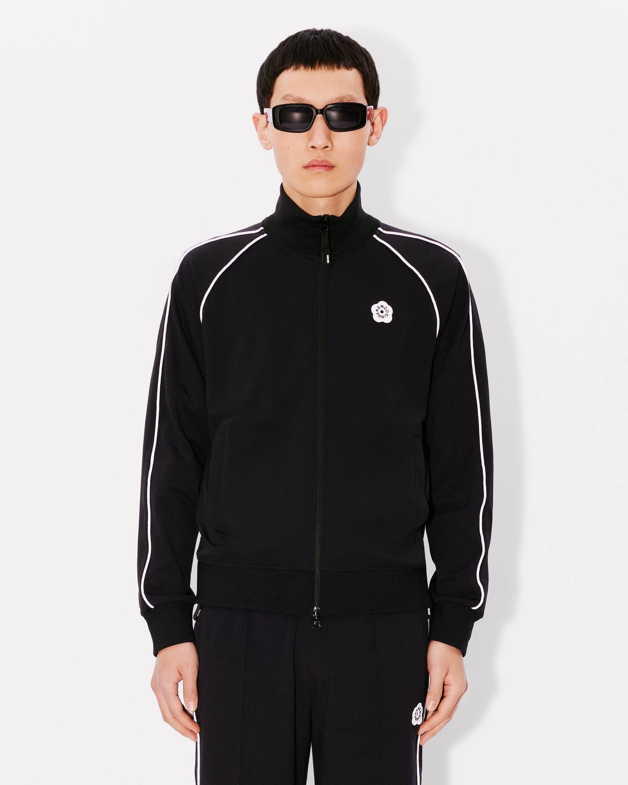 'Boke Flower 2.0' embroidered track jacket - 9