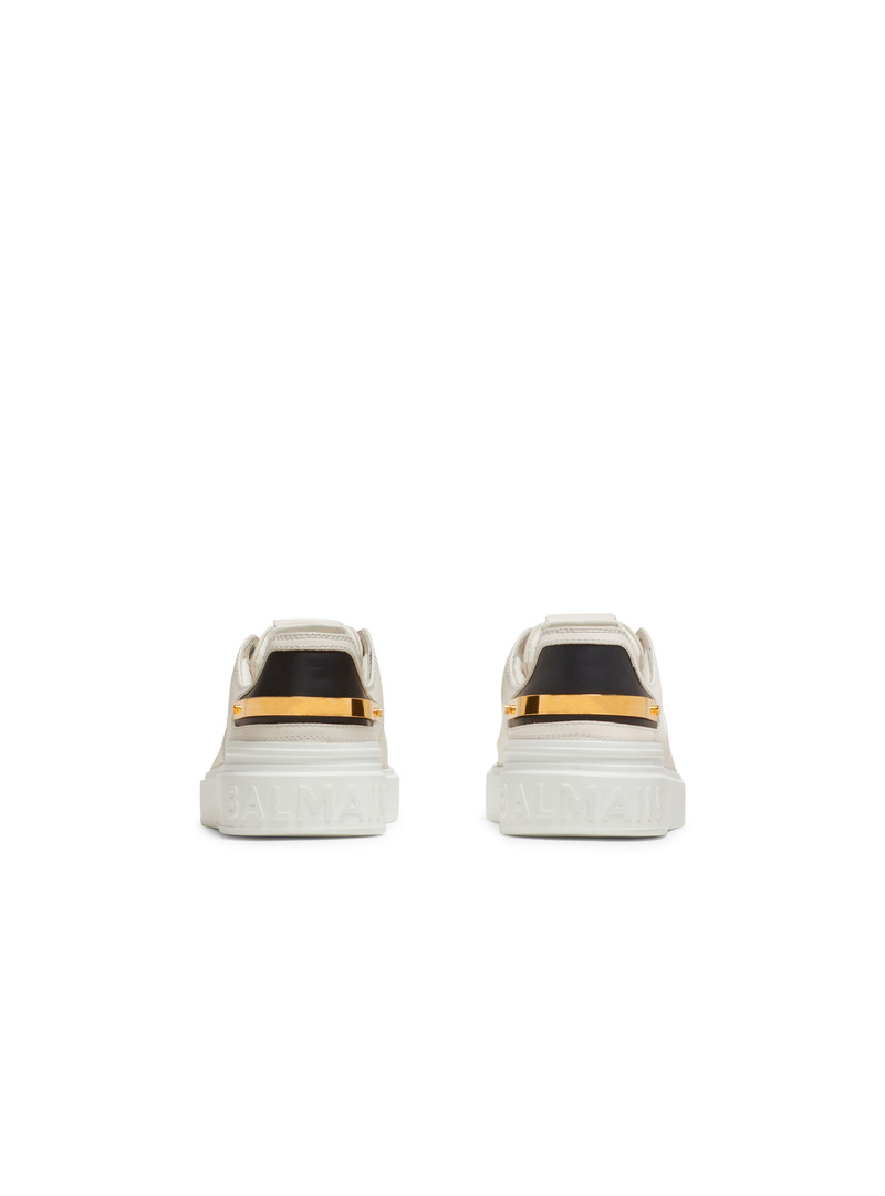 Balmain B-Court leather trainers outlook